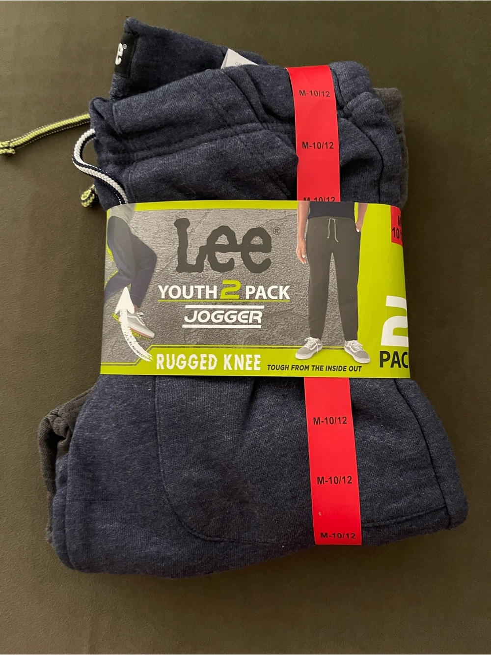 NWT Lee Youth 2-Pack Rugged Knee Jogger